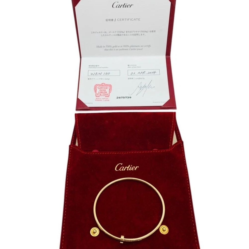 Cartier Gold Bracelet